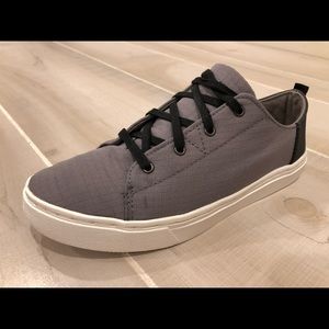 Toms Kids Lenny Neutral Gray Nylon Ripstop